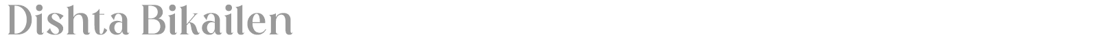 Dishta Bikailen font preview